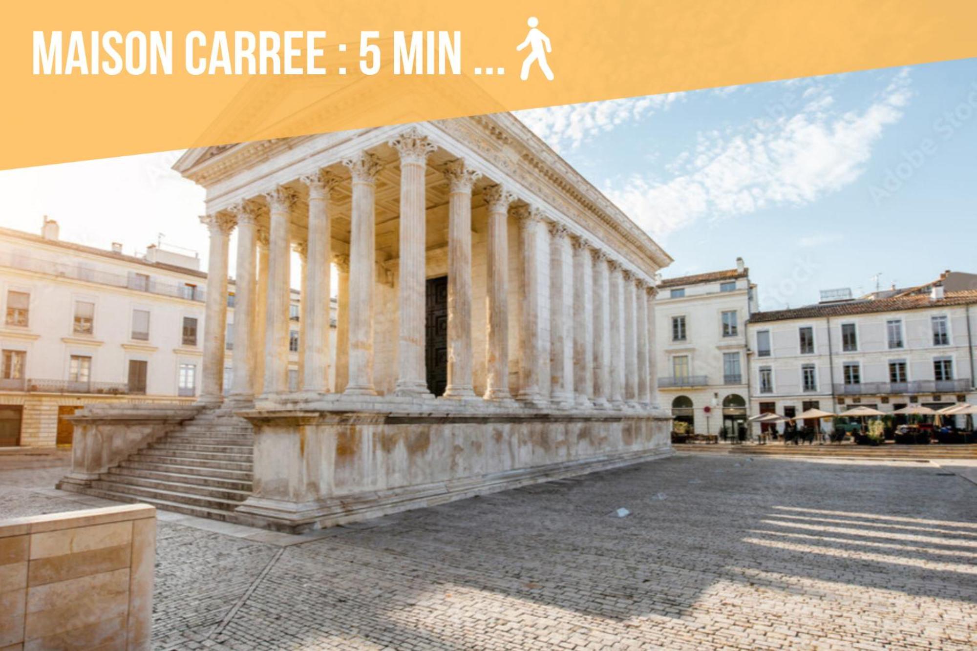 Le Vintage, Appart,Hotel Particulier, Centre Nimes Maisoncarreeconciergerie Екстер'єр фото
